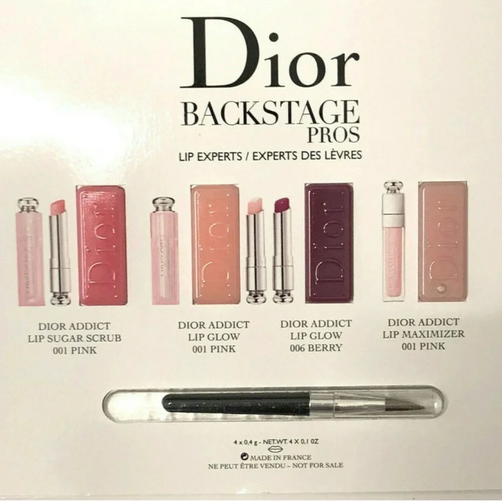 Dior Gua Sha Face Stone Massage Tool + Lip Addict Sample Card